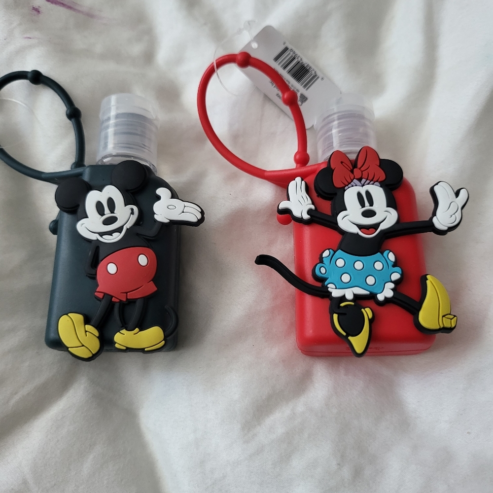 Disney 2 Pack Mickey and Minnie Mouse Hand Sanitizers - Picture 1 of 2
